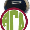 Alpha Gamma Delta Monogram Button