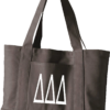 Delta Delta Delta Canvas Tote Bag
