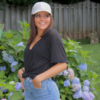 Zeta Tau Alpha Gray Ball Cap - Image 2
