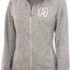 Kappa Alpha Theta Heathered Fleece Jacket