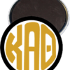 Kappa Alpha Theta Monogram Magnet