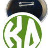 Kappa Delta Monogram Button