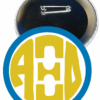 Alpha Xi Delta Monogram Button - Image 2