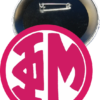 Phi Mu Monogram Button - Image 2