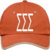 Sigma Sigma Sigma Vintage Washed Ball Cap - Image 2