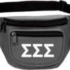 Sigma Sigma Sigma Three Zip Fanny Pack - Image 2