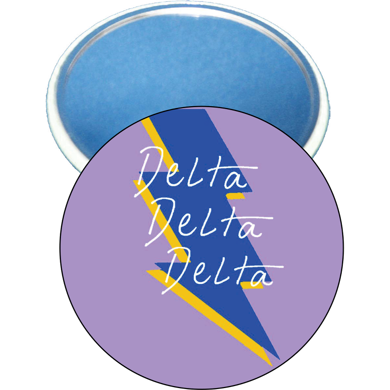 Delta Delta Delta Lightning Bolt Mirror | PlayAlday