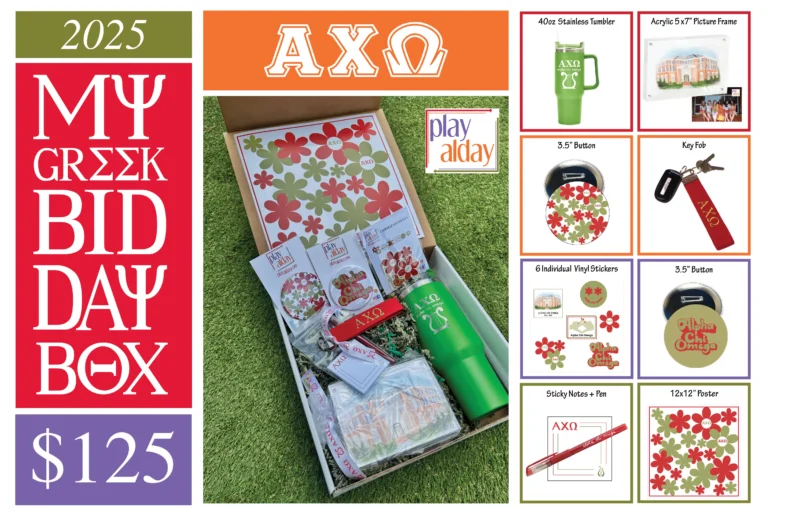 Alpha Chi Omega Bid Day Gift Box - Image 2