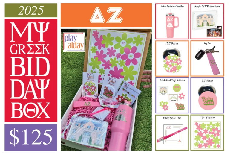 Delta Zeta Bid Day Gift Box - Image 2
