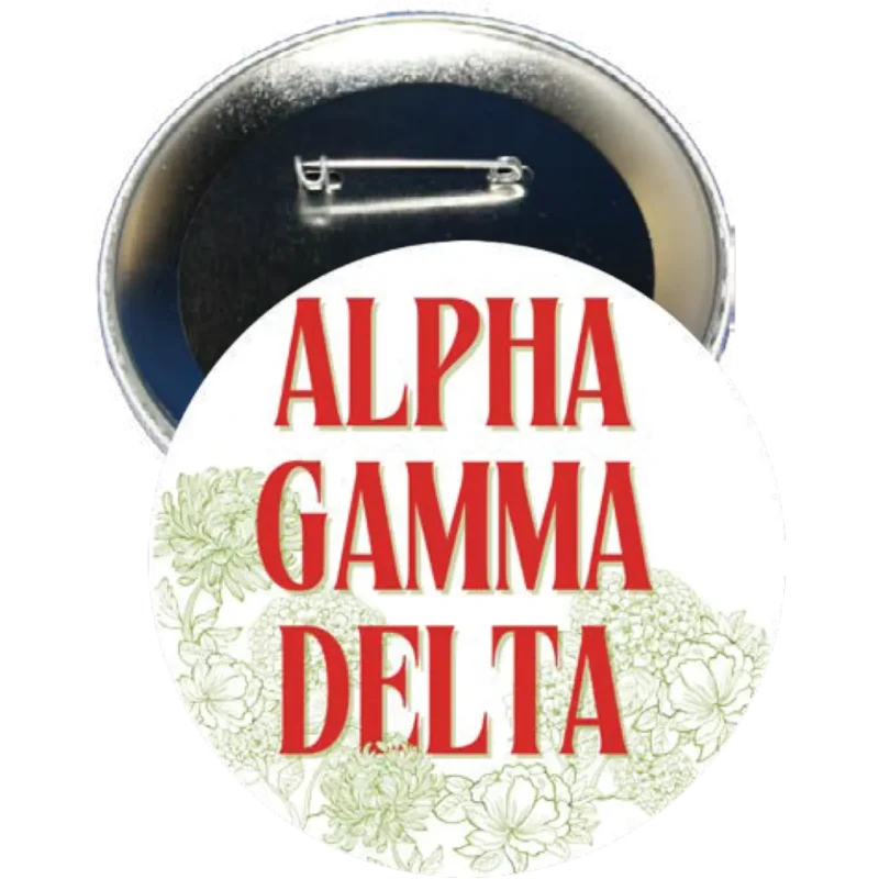 Alpha Gamma Delta Sorority Button #51