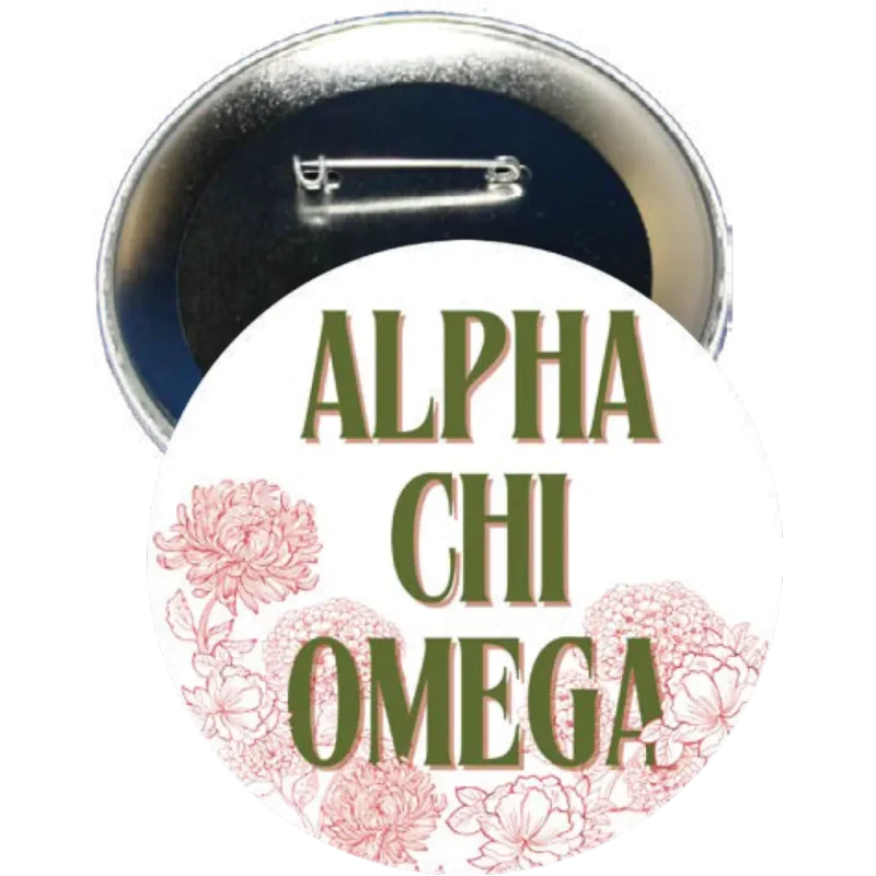 Alpha Chi Omega Sorority Button #51