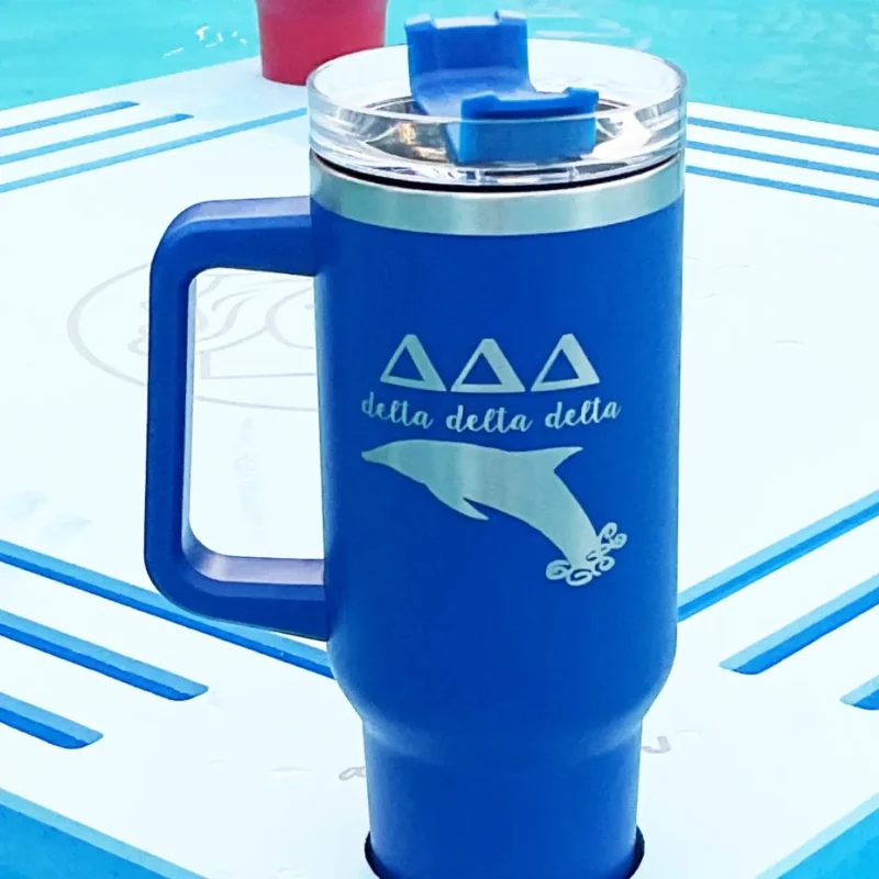 Delta Delta Delta 40 oz. Tumbler