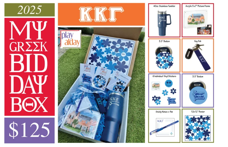 Kappa Kappa Gamma Bid Day Gift Box - Image 3