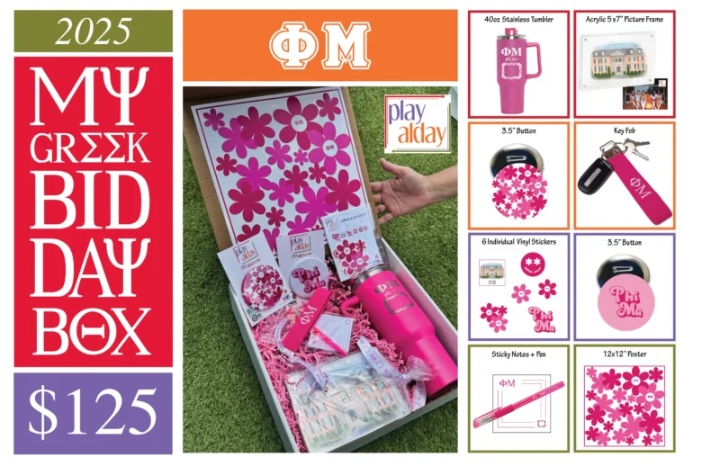 Phi Mu Bid Day Gift Box - Image 2