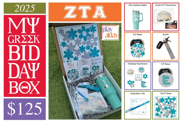 Zeta Tau Alpha Bid Day Gift Box - Image 2