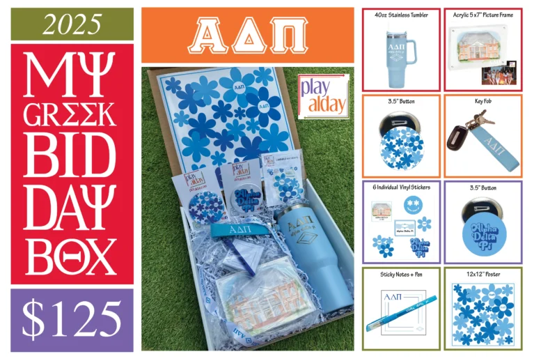 Alpha Delta Pi Bid Day Gift Box - Image 2