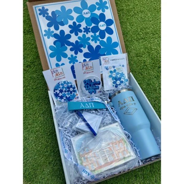 Alpha Delta Pi Bid Day Gift Box