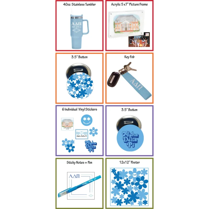 Alpha Delta Pi Bid Day Gift Box - Image 4