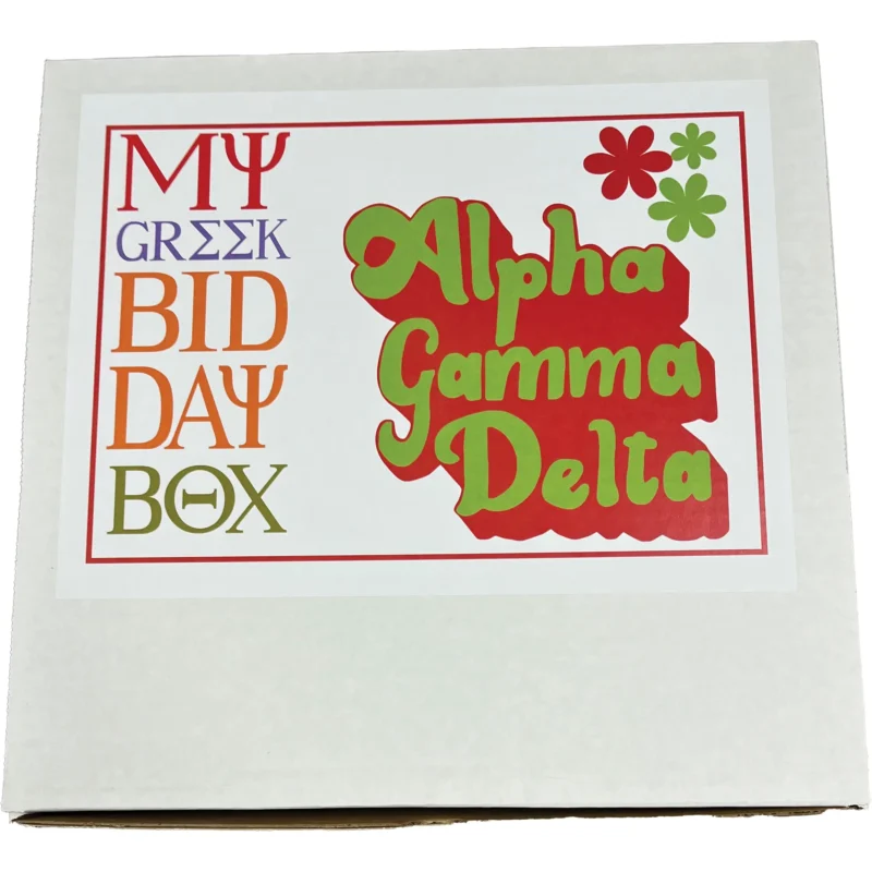 Alpha Gamma Delta Bid Day Gift Box - Image 5