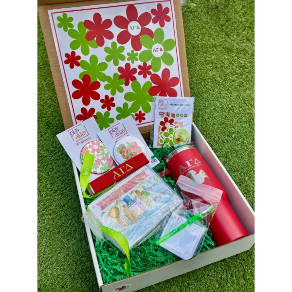 Alpha Gamma Delta Bid Day Gift Box