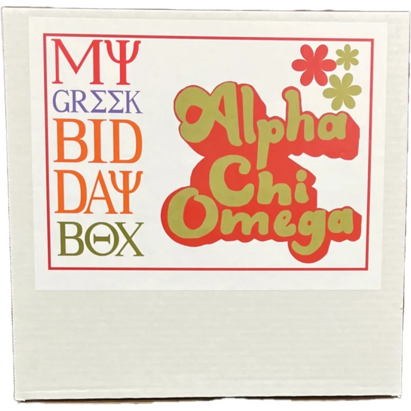 Alpha Chi Omega Bid Day Gift Box - Image 5
