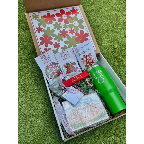 Alpha Chi Omega Bid Day Gift Box