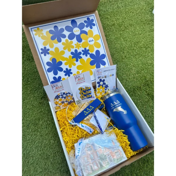 Delta Delta Delta Bid Day Gift Box