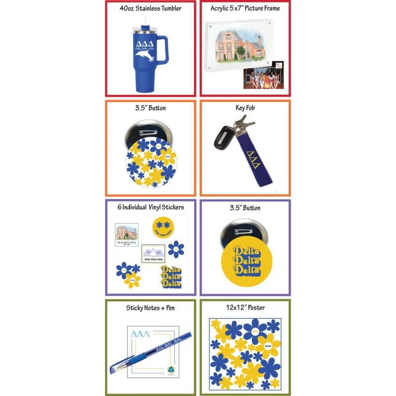 Delta Delta Delta Bid Day Gift Box - Image 4