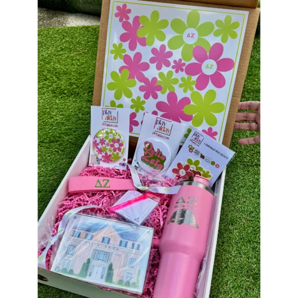 Delta Zeta Bid Day Gift Box
