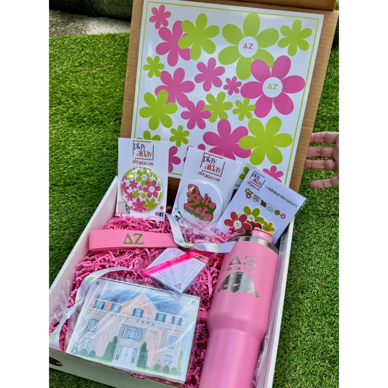 Delta Zeta Bid Day Gift Box