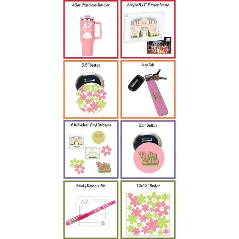 Delta Zeta Bid Day Gift Box - Image 4