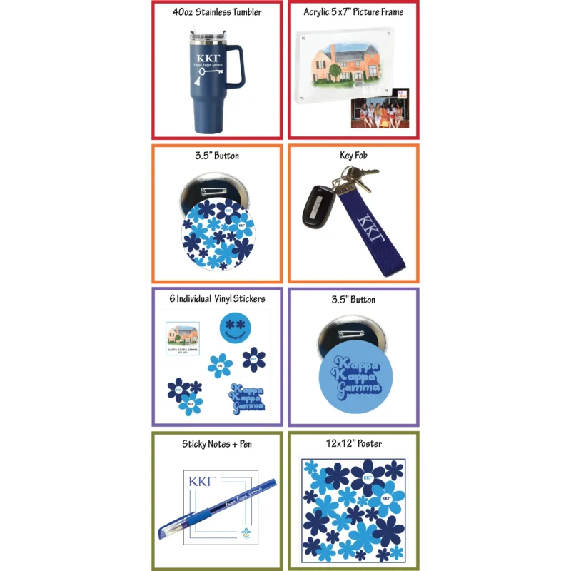 Kappa Kappa Gamma Bid Day Gift Box - Image 5