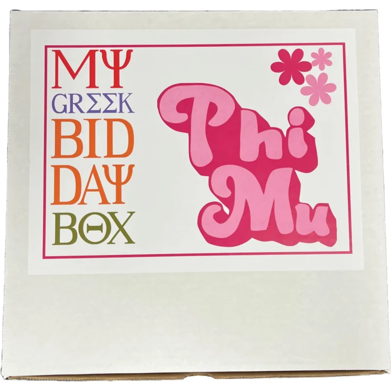 Phi Mu Bid Day Gift Box - Image 5