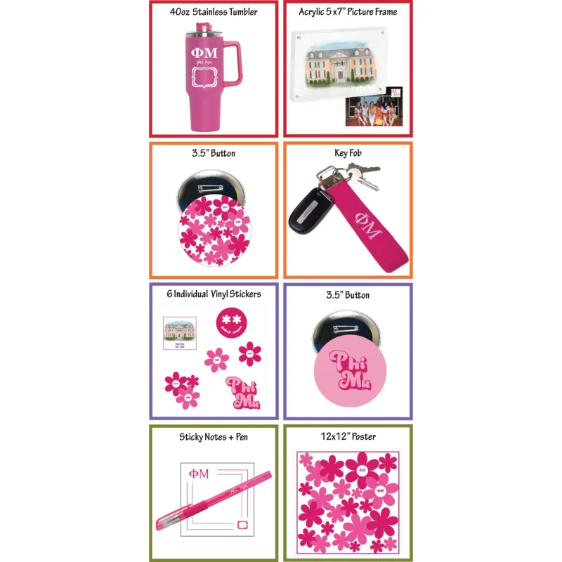 Phi Mu Bid Day Gift Box - Image 4