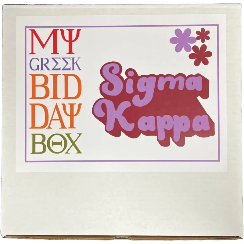 Sigma Kappa Bid Day Gift Box - Image 5