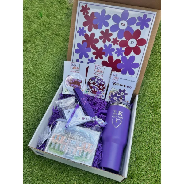 Sigma Kappa Bid Day Gift Box