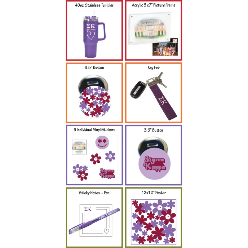 Sigma Kappa Bid Day Gift Box - Image 4