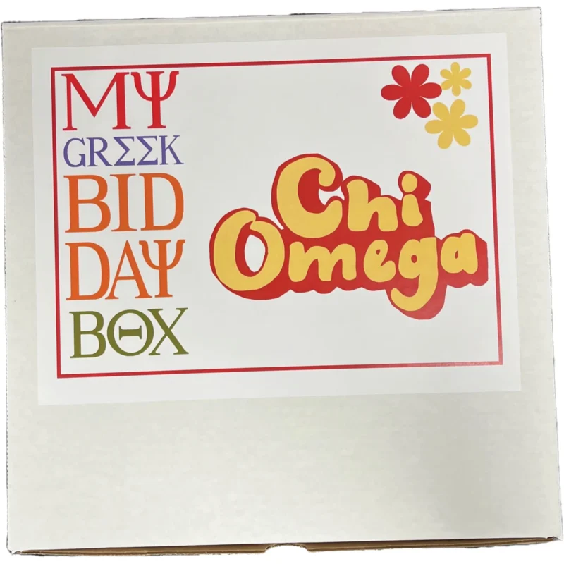 Chi Omega Bid Day Gift Box - Image 5
